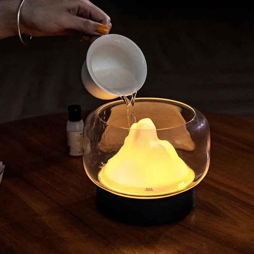 ÉclatScent - Elegant Perfume Diffuser with LED Lighting