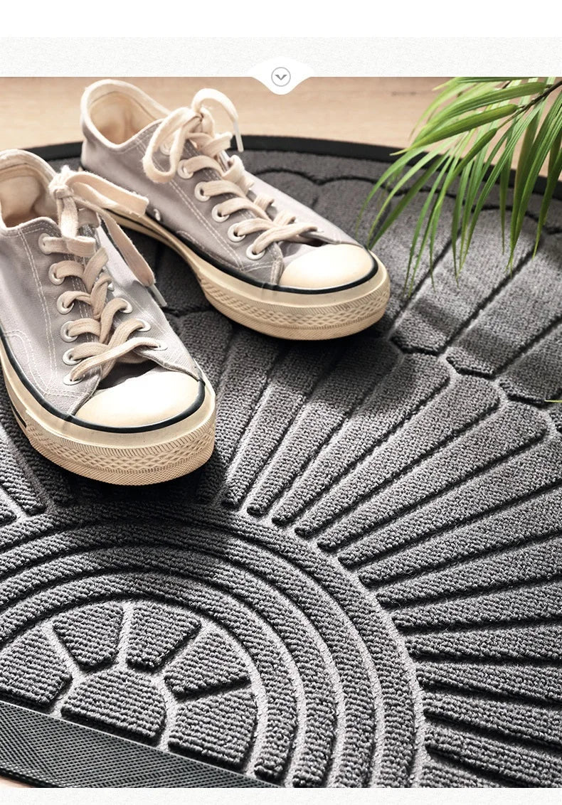 SoftNest - Tapis de Bain Demi-Lune Doux et Confortable