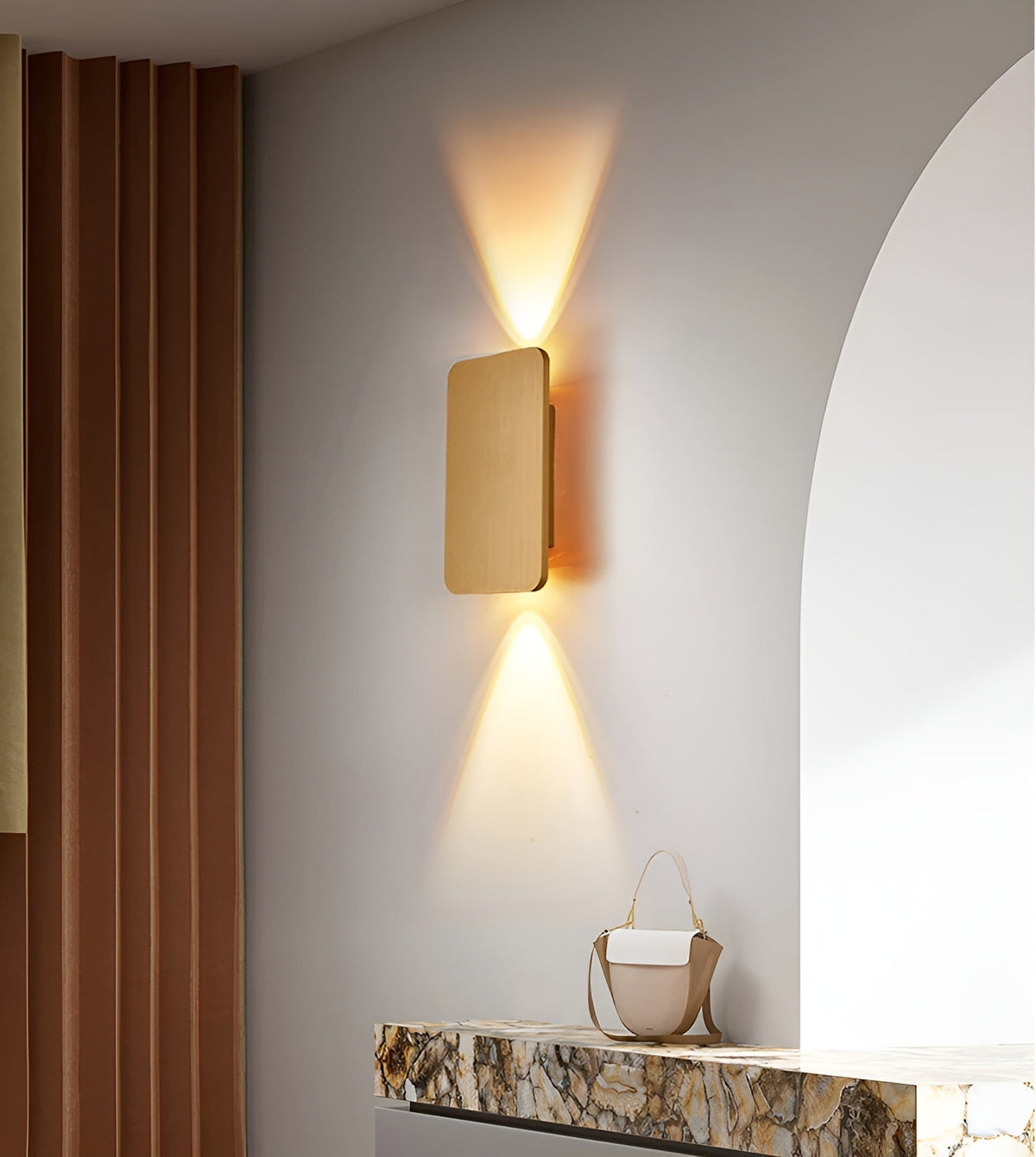 ScandiLuxe - Scandinavian Rectangular LED Wall Sconce