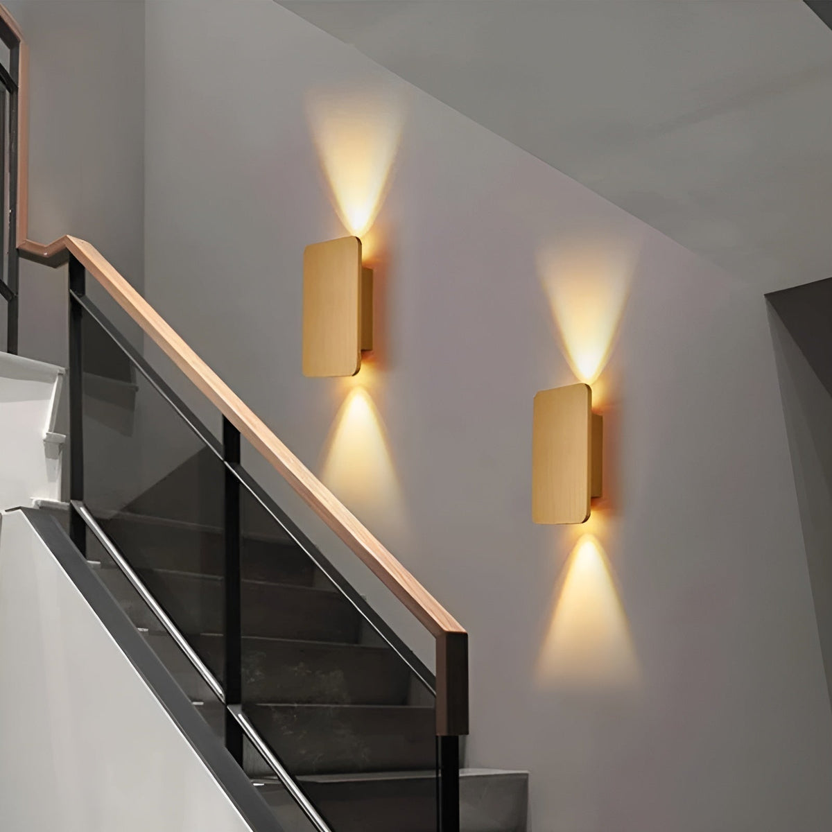 ScandiLuxe - Scandinavian Rectangular LED Wall Sconce