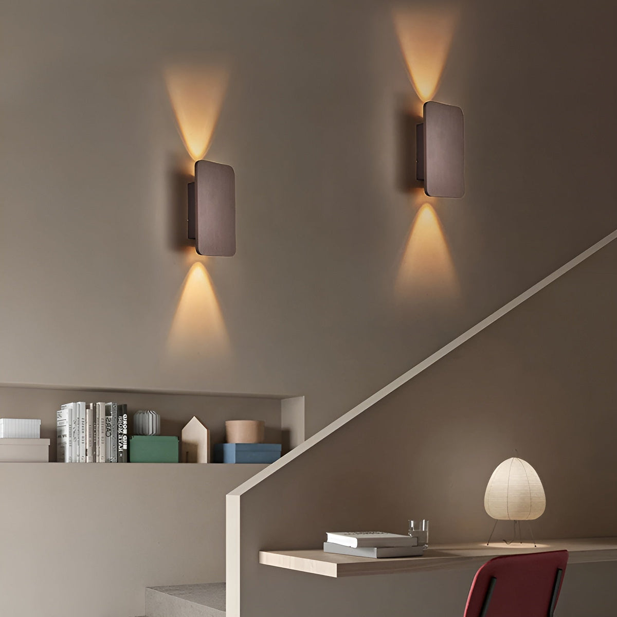 ScandiLuxe - Scandinavian Rectangular LED Wall Sconce