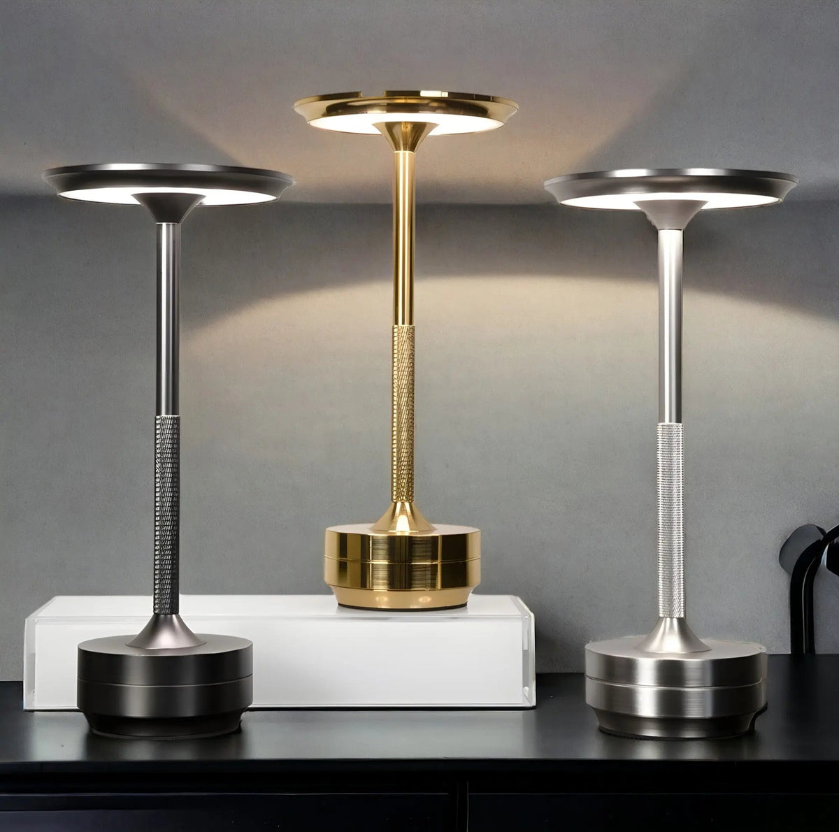 Ambian - Wireless Touch Table Lamp with 3 Light Colors