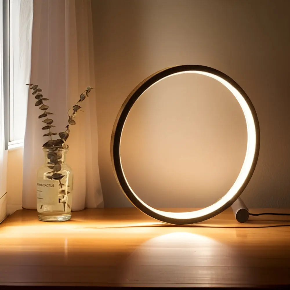Halo Glo - Elegant Touch-Control LED Table Lamp