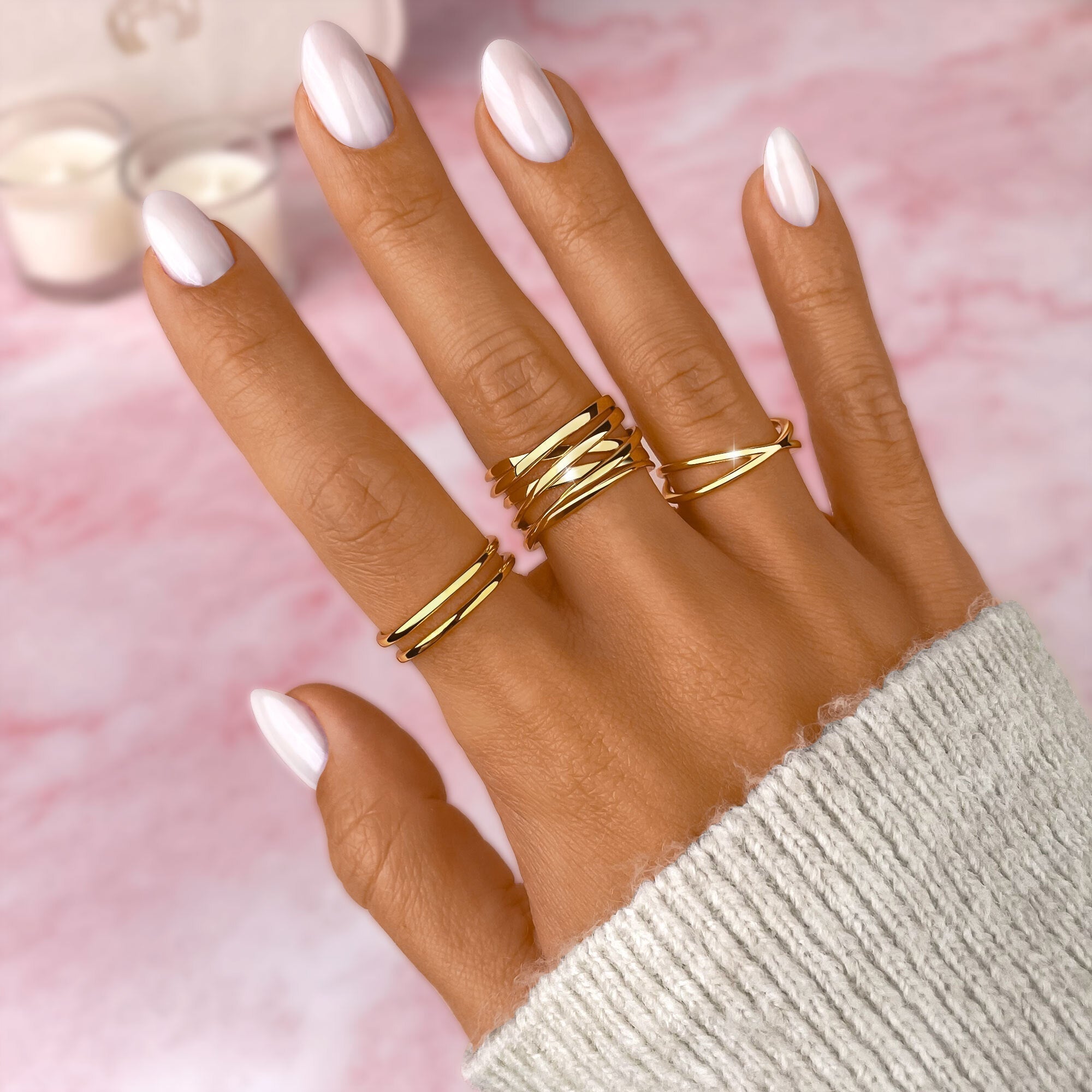 Nora - Bague branchages au design naturel et moderne