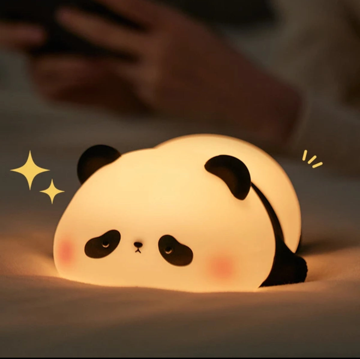 CuddlePanda - Colorful LED Panda Night Light for Kids