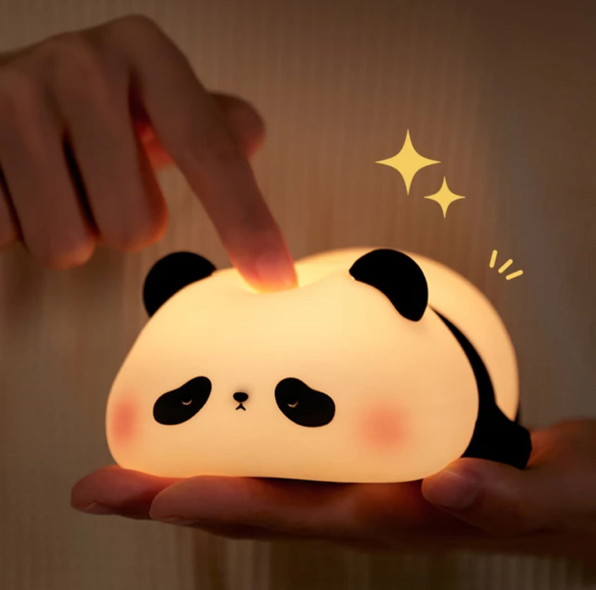 CuddlePanda - Colorful LED Panda Night Light for Kids