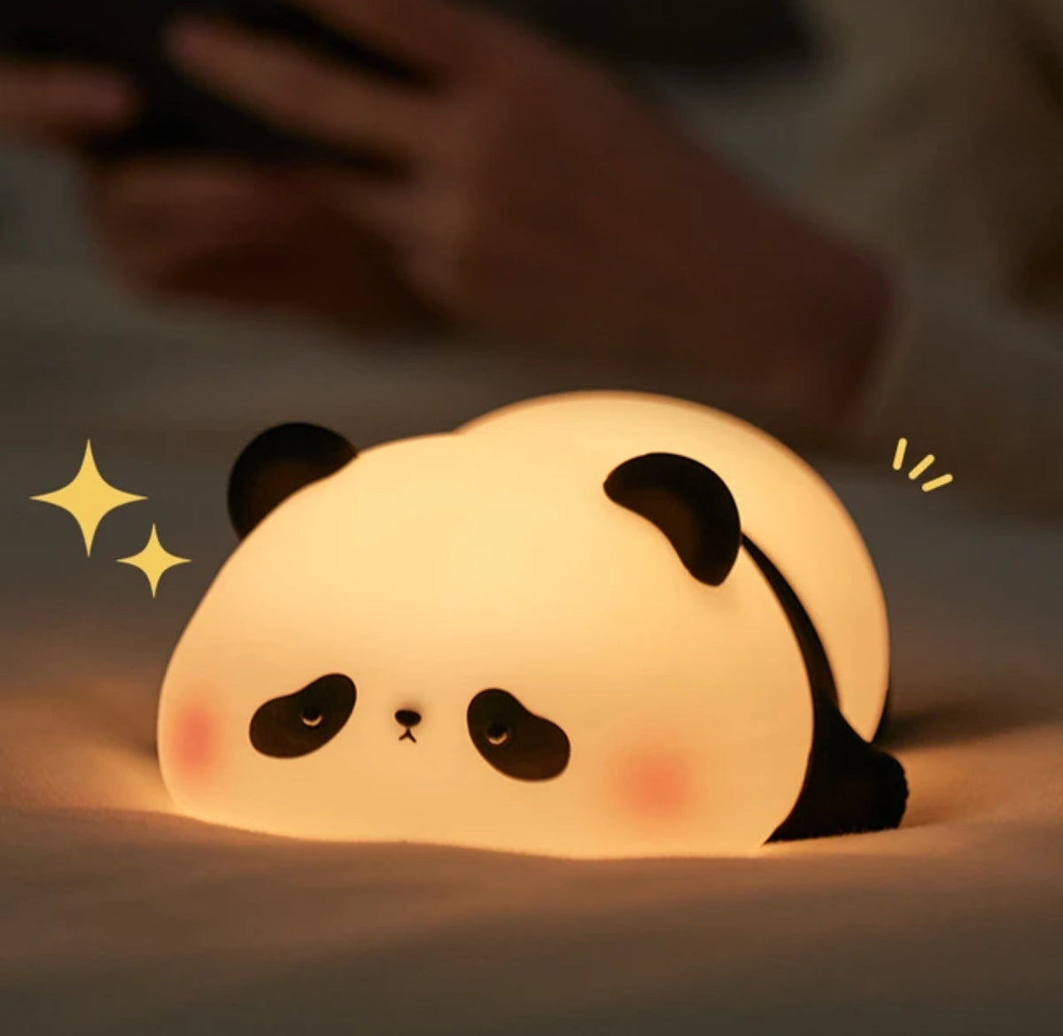 CuddlePanda - Colorful LED Panda Night Light for Kids
