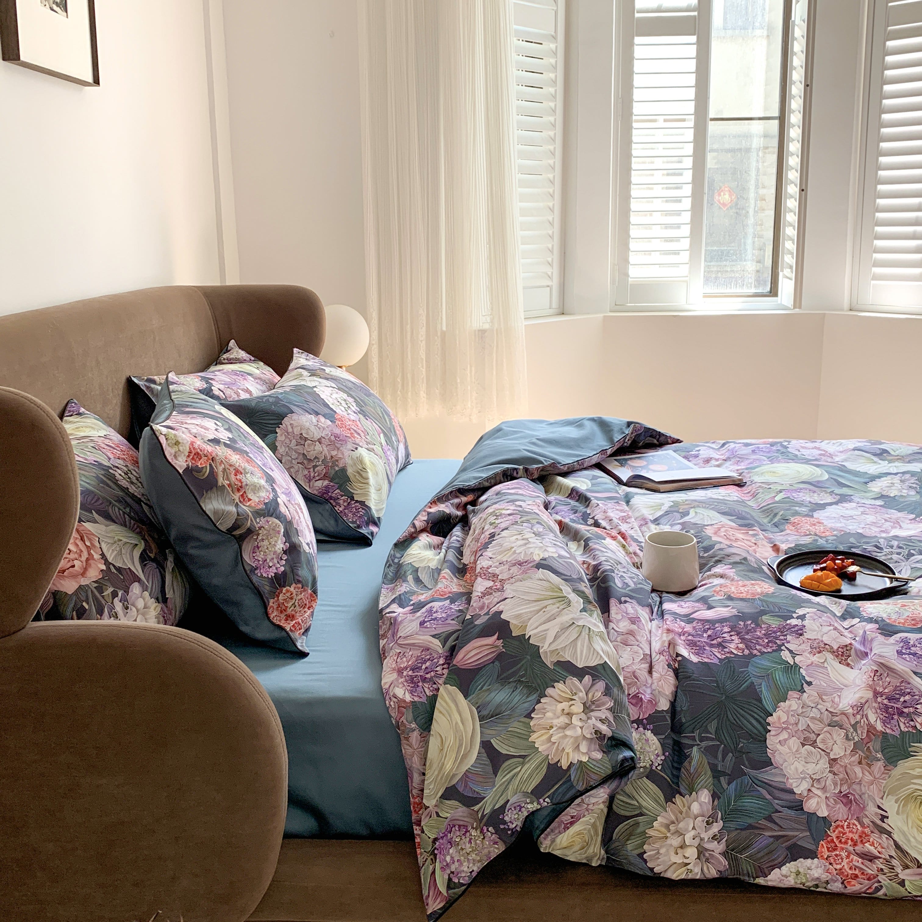 Amorose – Parure de Lit de Luxe en Coton Égyptien