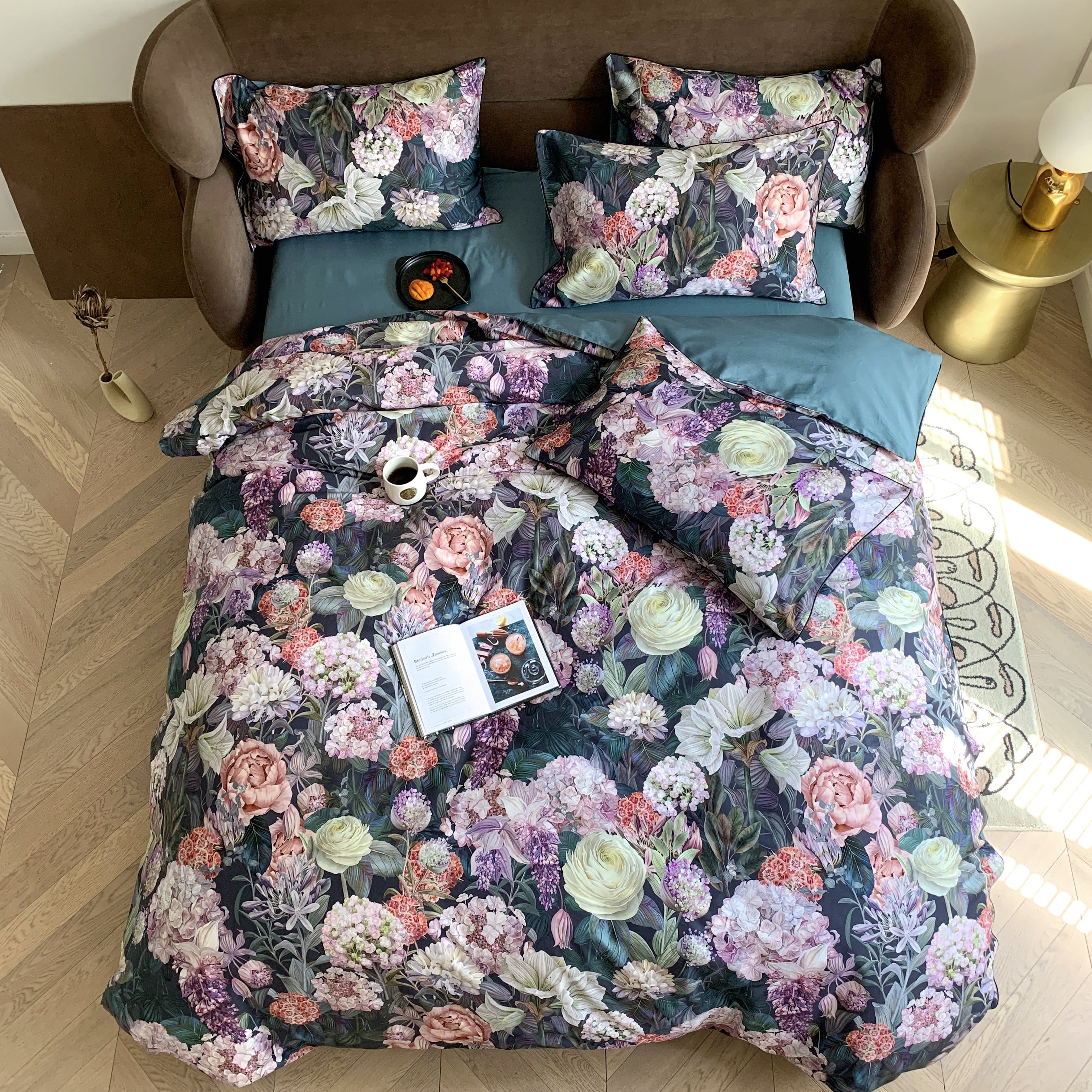Amorose – Parure de Lit de Luxe en Coton Égyptien