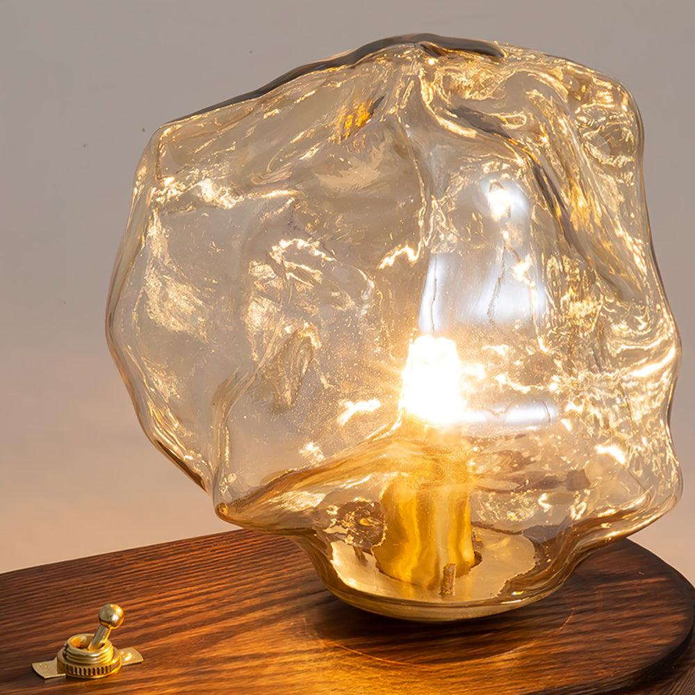 GlowCraft Table Lamp - Elegant Wireless Lamp with Motion Sensor