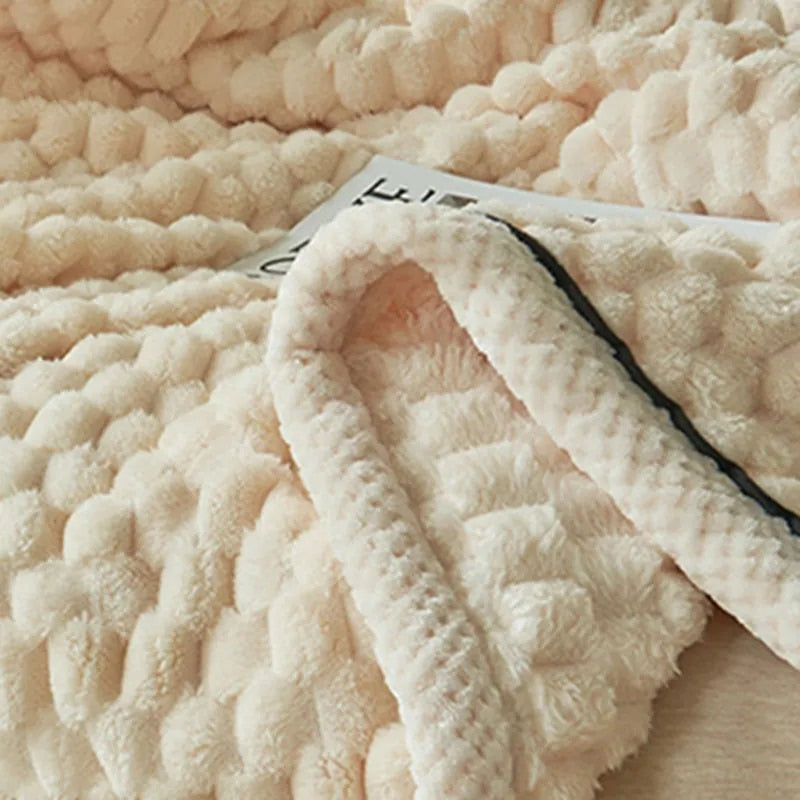 Velvet Luxe Throw - Ultra-Soft Blanket for Sofa and Bed