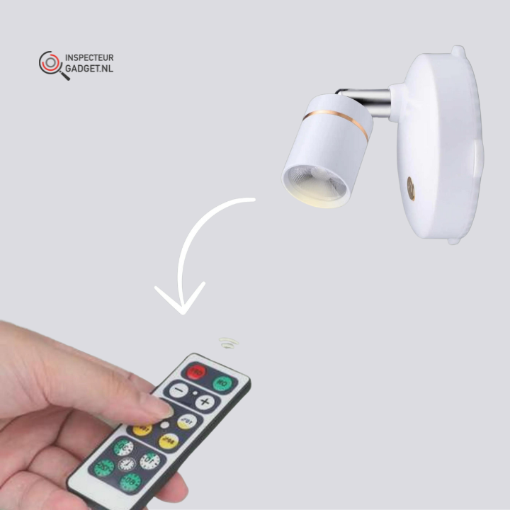360° Lightspot - Rechargeable Wireless Adjustable LED Wall Lamp