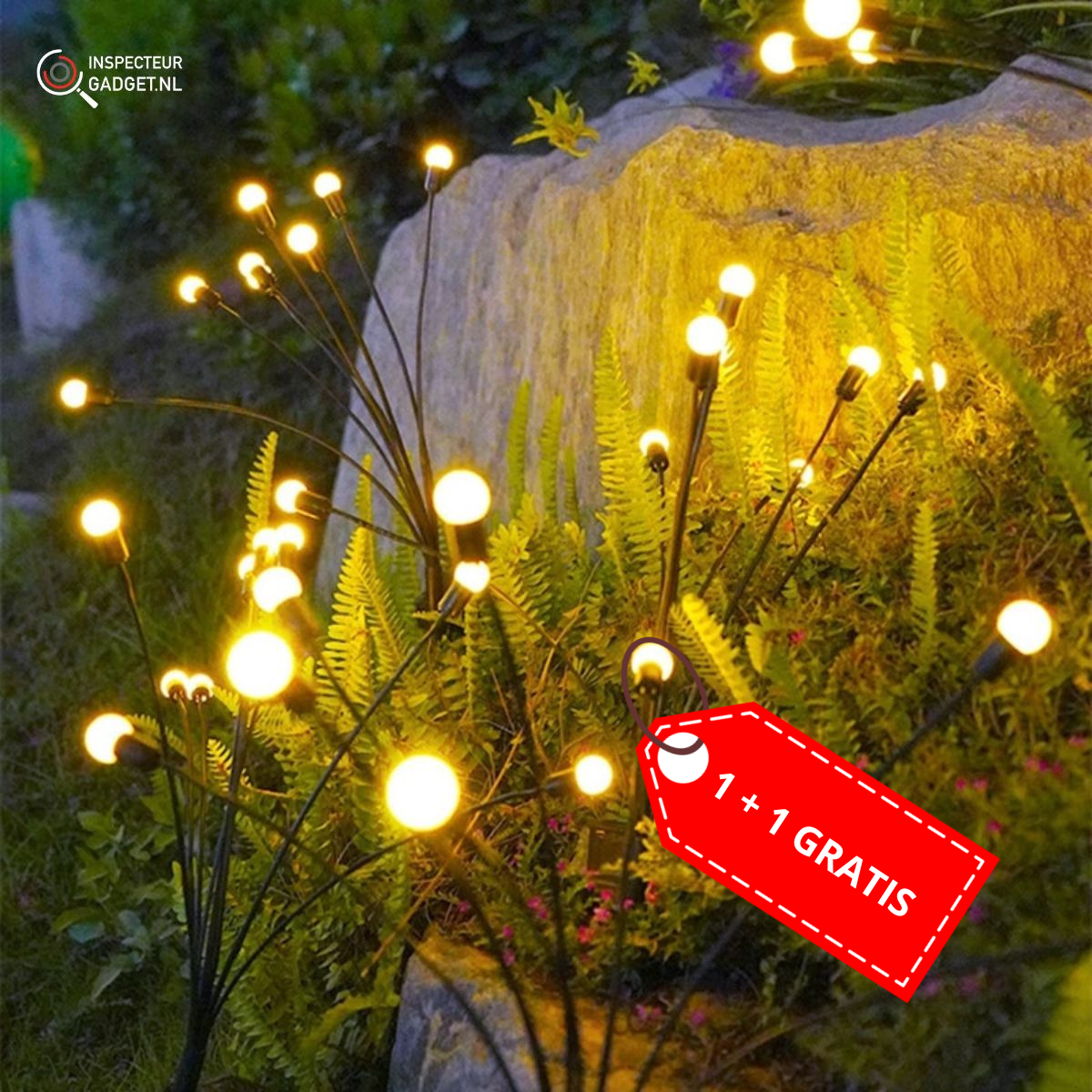 SolarSprite - Cordless Solar Firefly Garden Lights