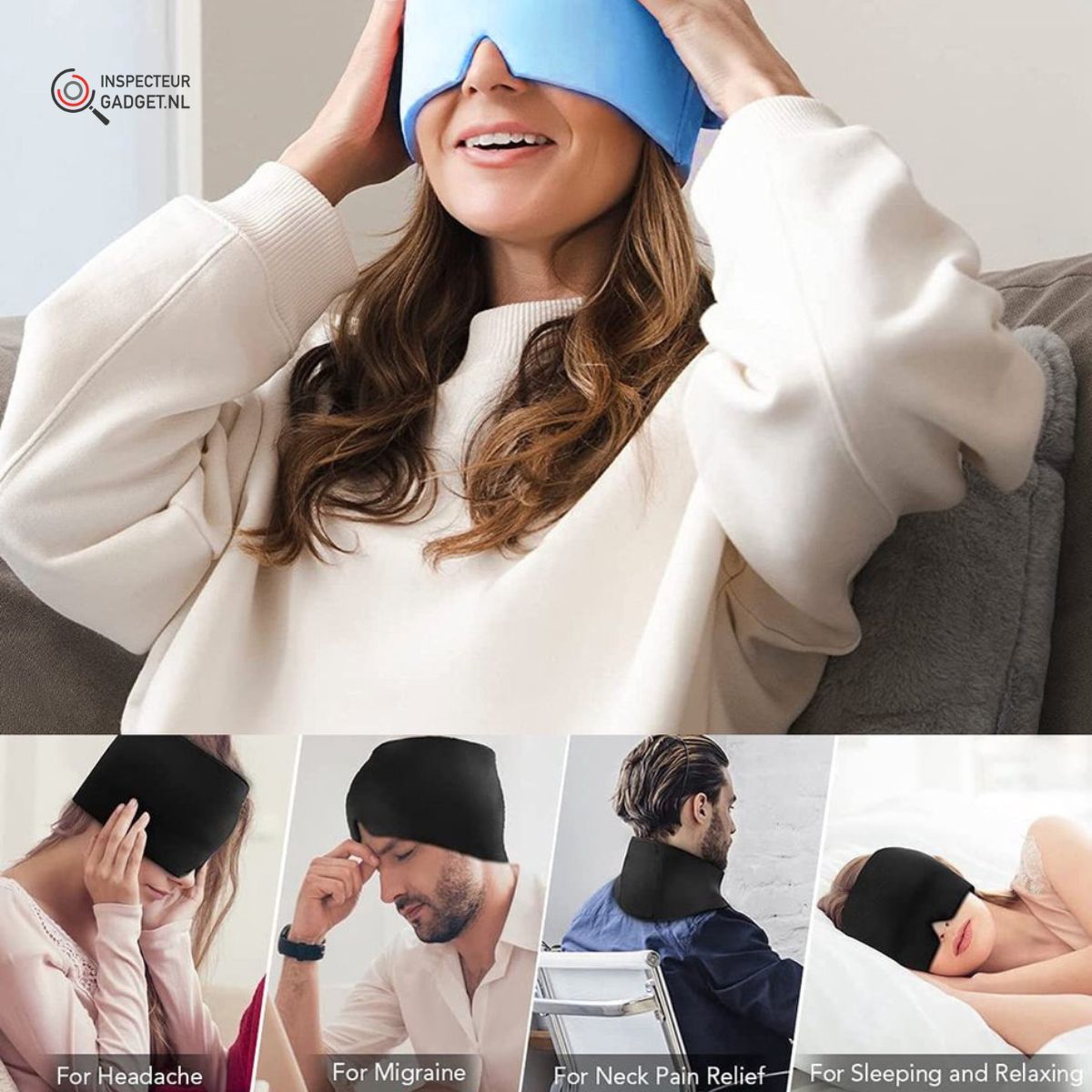 UvoCalm - Hot & Cold Headache Relief Cap