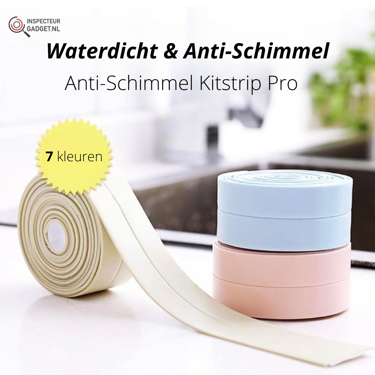 OmniSeal - Self-Adhesive Anti-Mould Sealing Strip 3 Metres