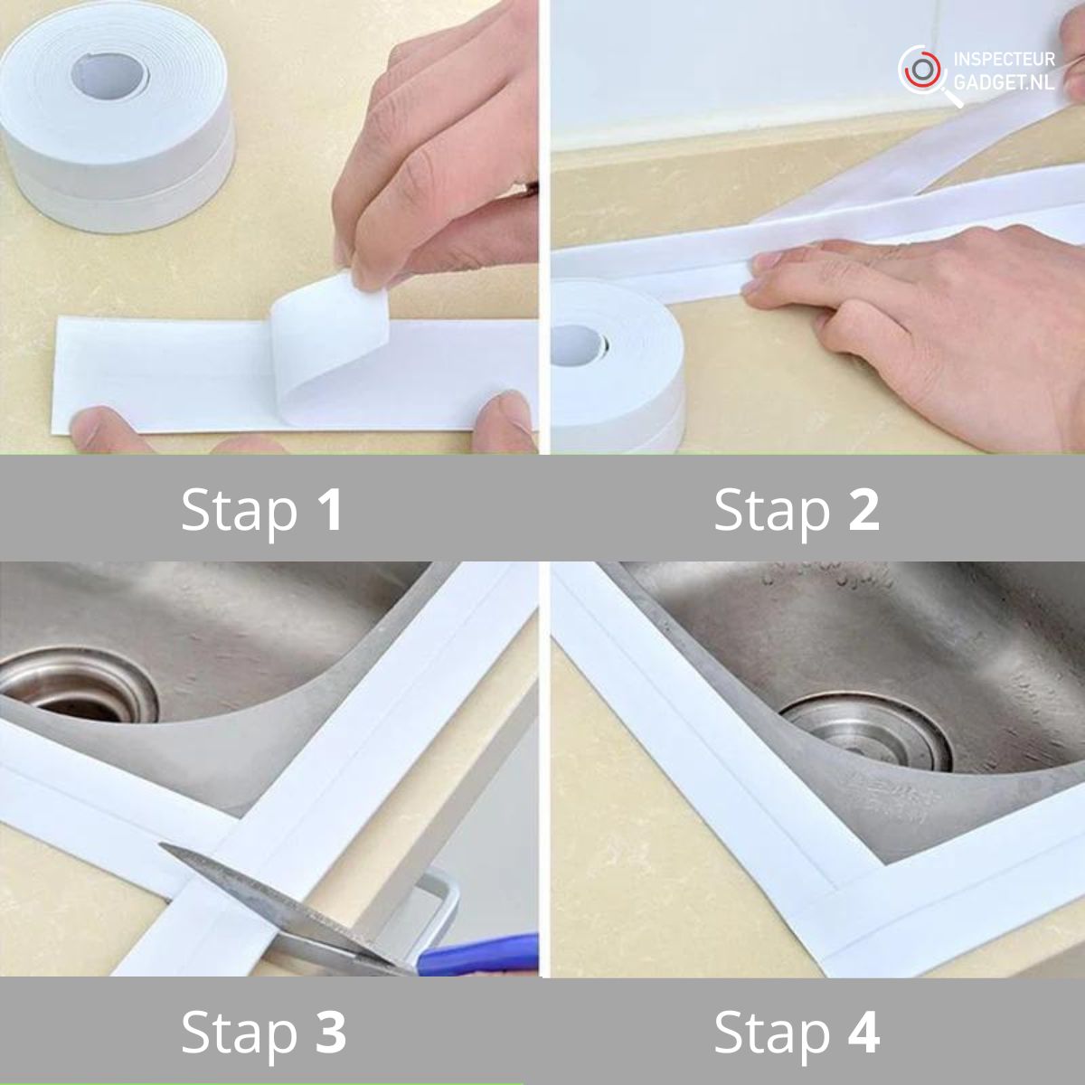 OmniSeal - Self-Adhesive Anti-Mould Sealing Strip 3 Metres