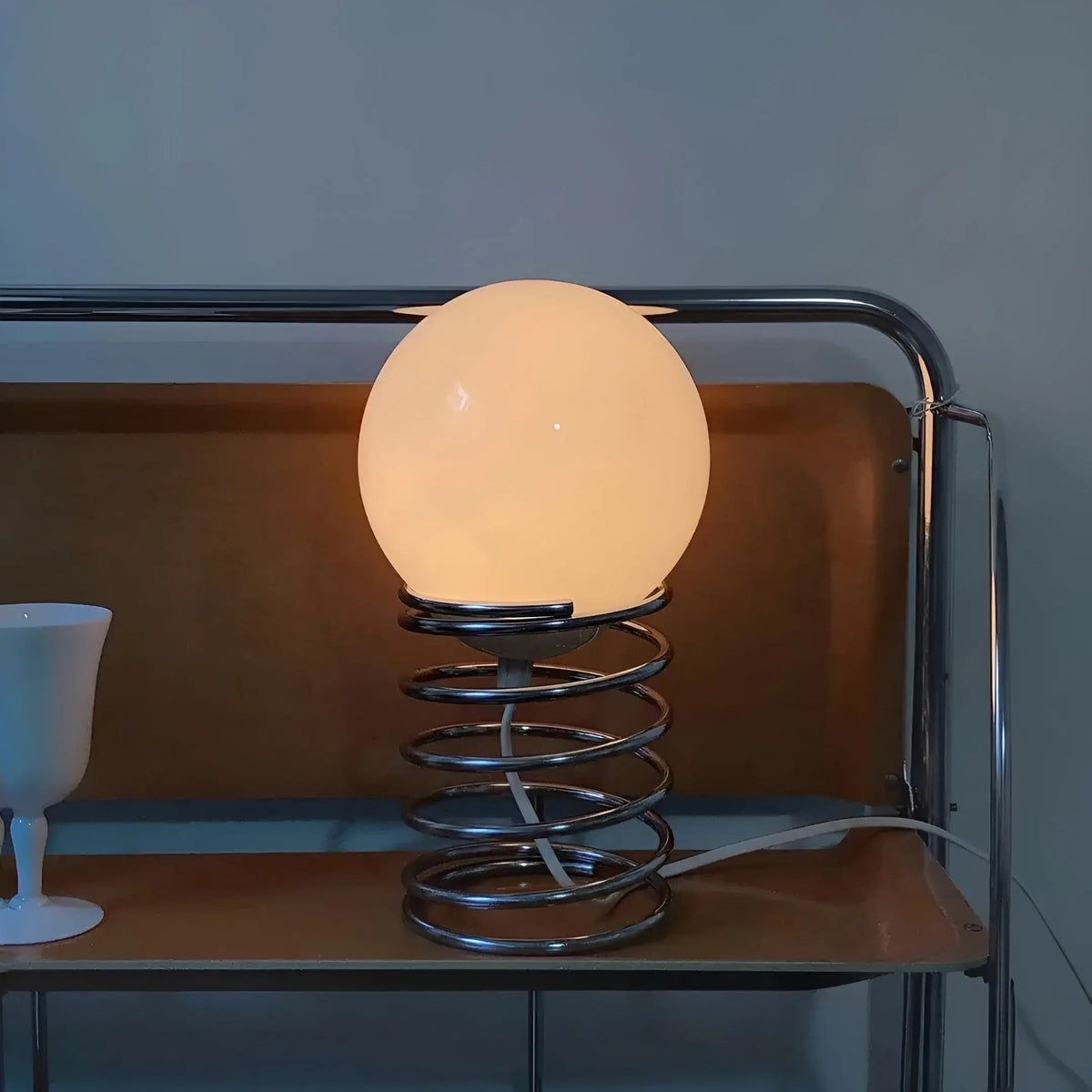 Spring Moon Glow - Elegant Moon Lamp with Adjustable Celestial Light