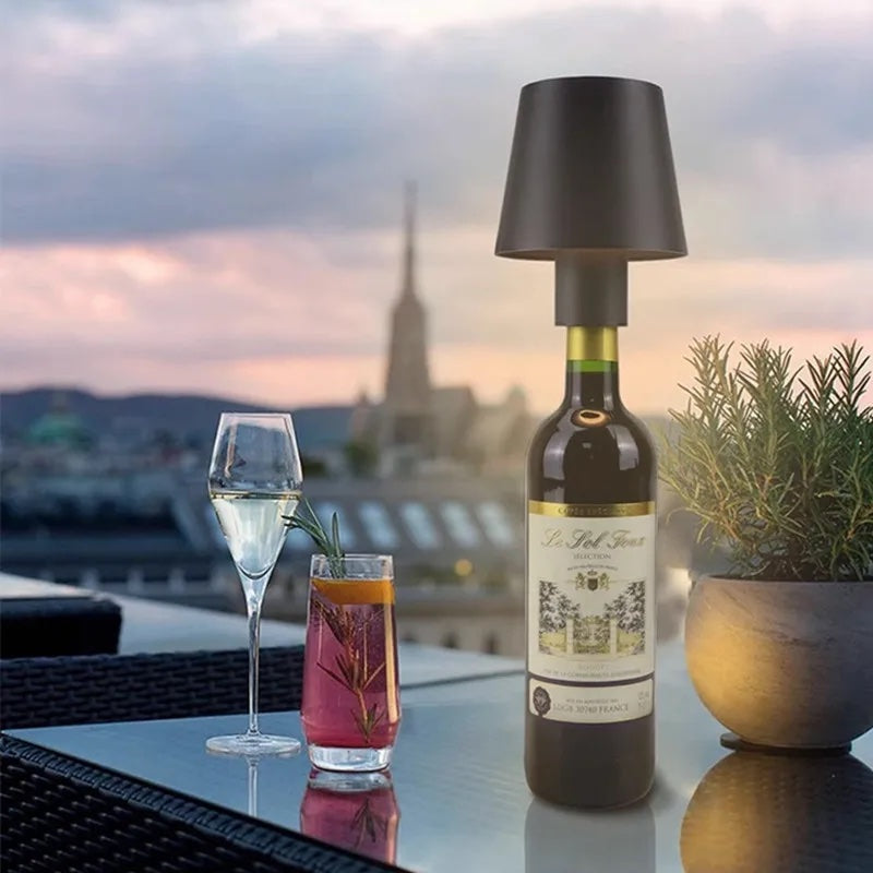 Bottlelight - Lampe de bouteille LED sans fil rechargeable