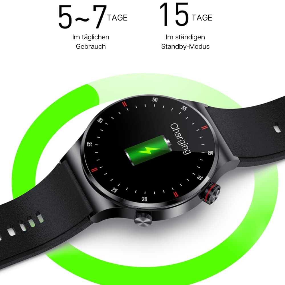 LuxeLife Smartwatch - Premium Montre Connectée