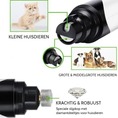Luckynail - Painless Electric Nail Trimmer for Dogs and Cats