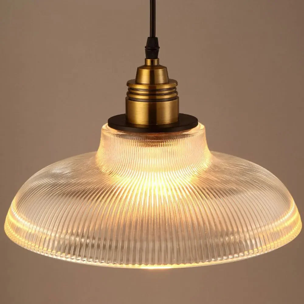 LumiAura | Élégante Suspension Verre Vintage Scandinave Luminaire 2