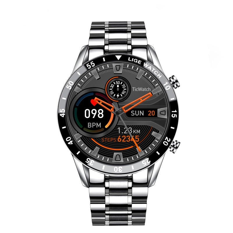 LuxeFit | Montre Intelligente Multifonction avec Suivi de Santé | Design Élégant pour Performance et Style 7