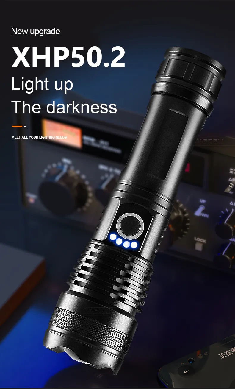PowerBeam - Lampe Torche LED Rechargeable Aventure