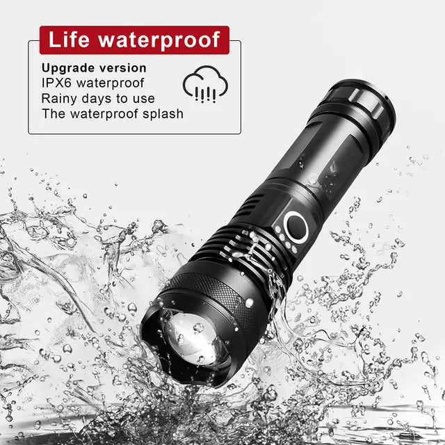 LumiBeam Zaklamp - Lampe Torche LED Rechargeable