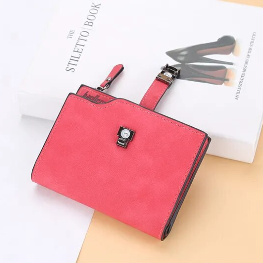 SlimWallet - Portefeuille Ultra-Mince Fermeture Magnétique