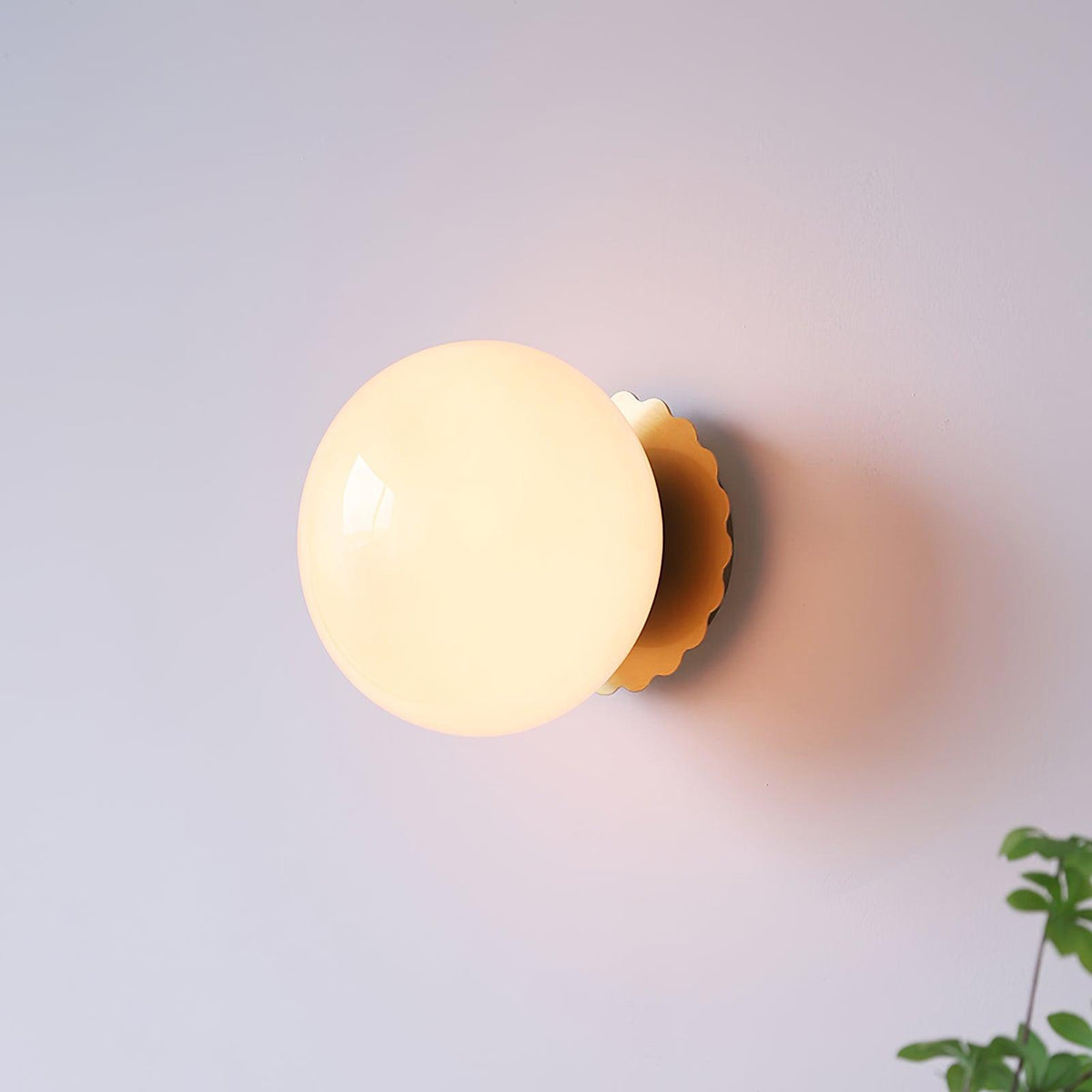 Tamrose - Pink Glass Wall Sconce for Elegant Interiors