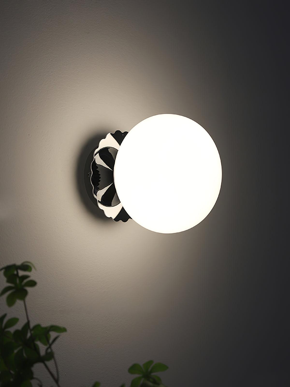 Tamrose - Pink Glass Wall Sconce for Elegant Interiors