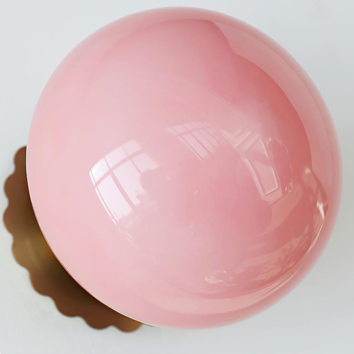 Tamrose - Pink Glass Wall Sconce for Elegant Interiors