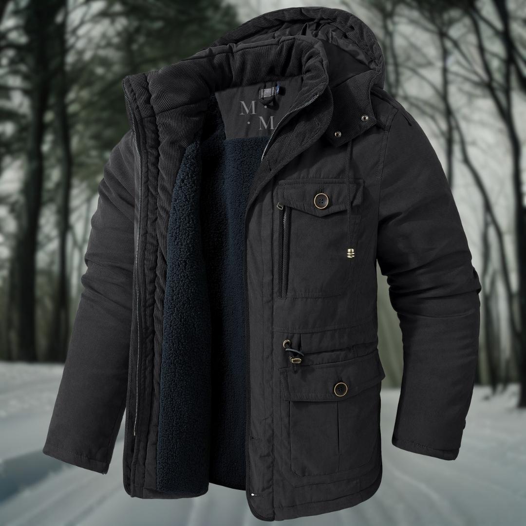 Sherpa Hooded Jacket - Luxuriously Warm Winter Coat