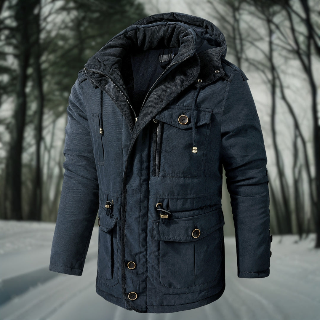 Sherpa Hooded Jacket - Luxuriously Warm Winter Coat