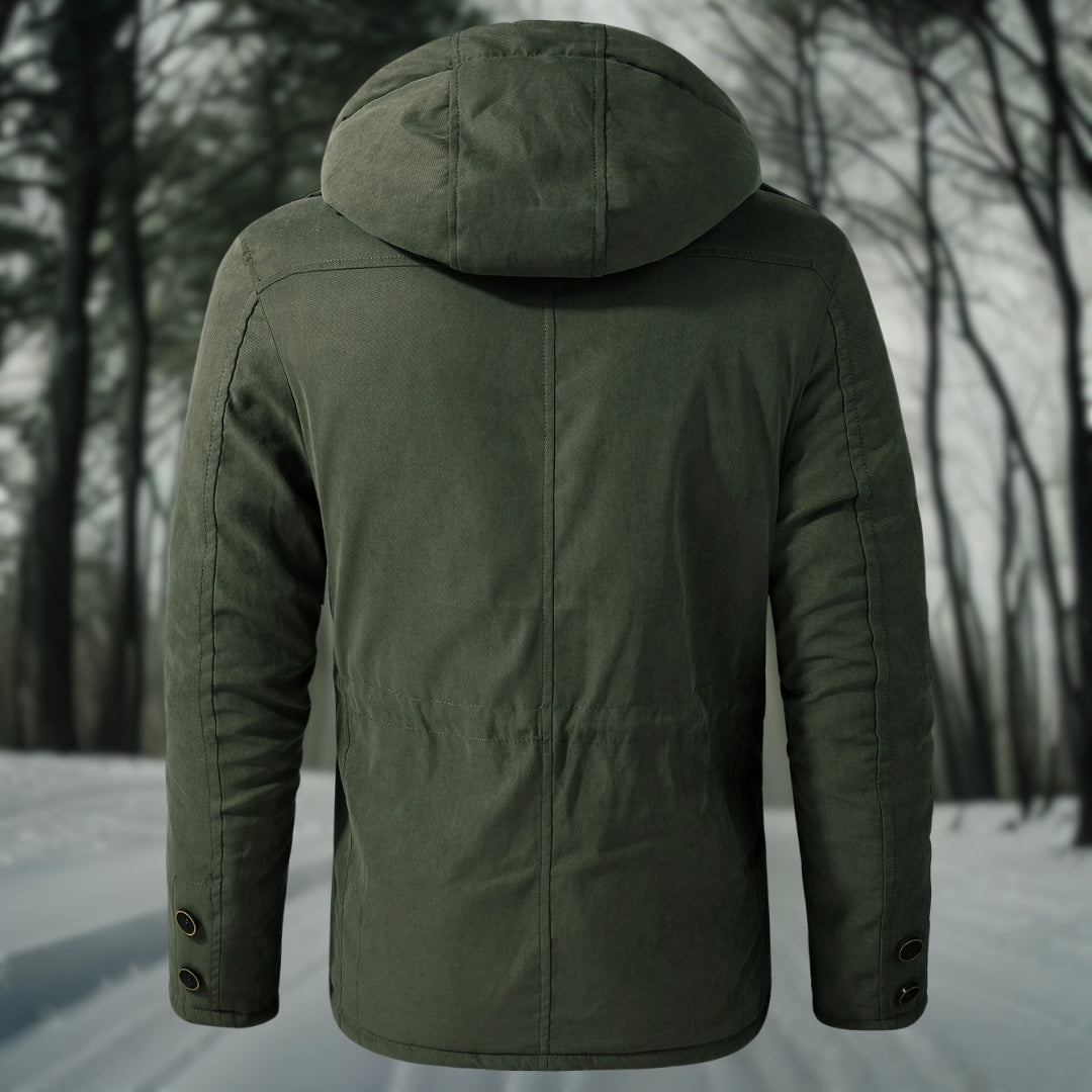 Sherpa Hooded Jacket - Luxuriously Warm Winter Coat