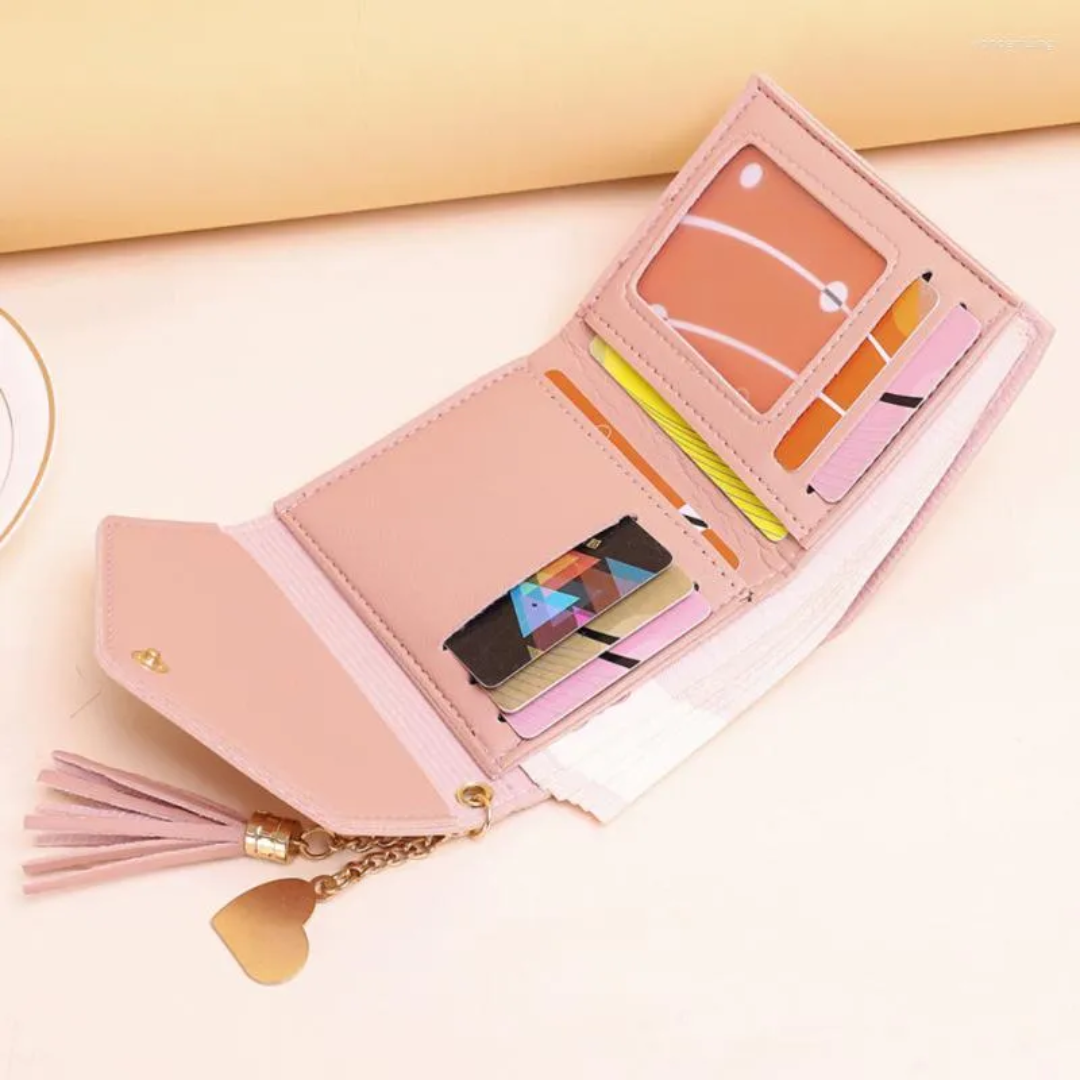 MiniPouch - Pochette Compacte à Pompon