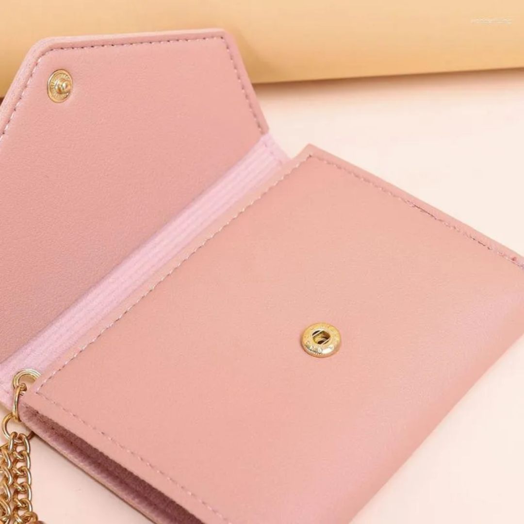MiniPouch - Pochette Compacte à Pompon