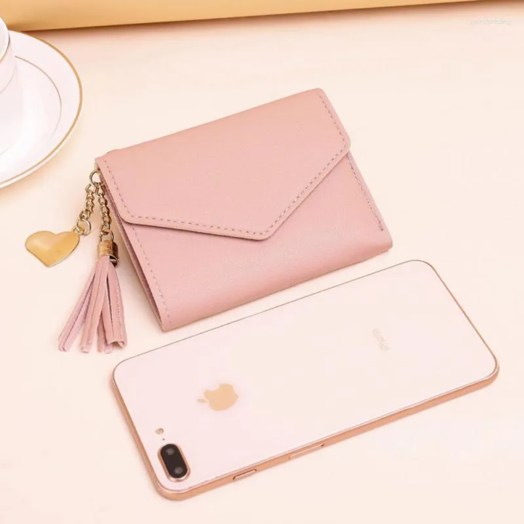 MiniPouch - Pochette Compacte à Pompon