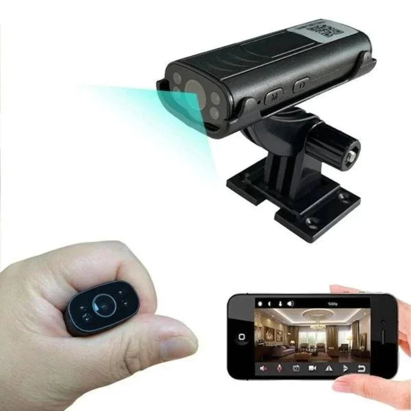 Mini Caméra Espion WLAN avec Vision Nocturne & Détection de Mouvement | Surveillance Discrète pour Sécurité à Domicile 3