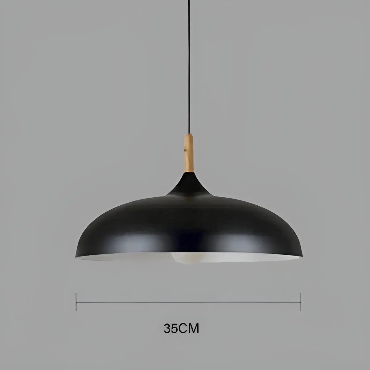 ModArt - Scandinavian Oak Pendant Light with LED Lighting