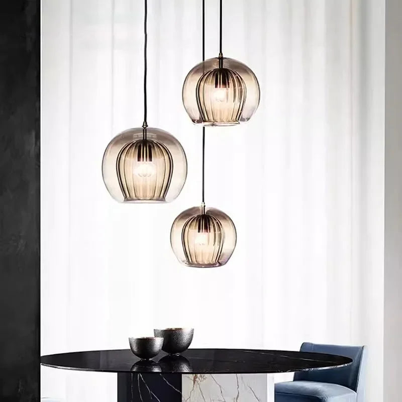 GlassElegance Pendant - Modern Glass Pendant Light