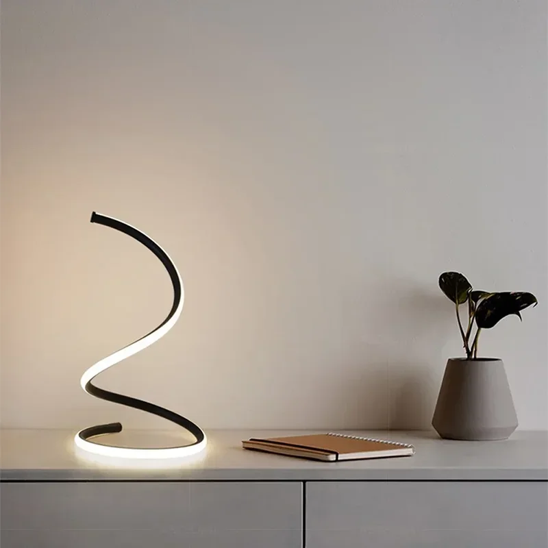 YaltoLume - Minimalist LED Table Lamp with Adjustable Shade