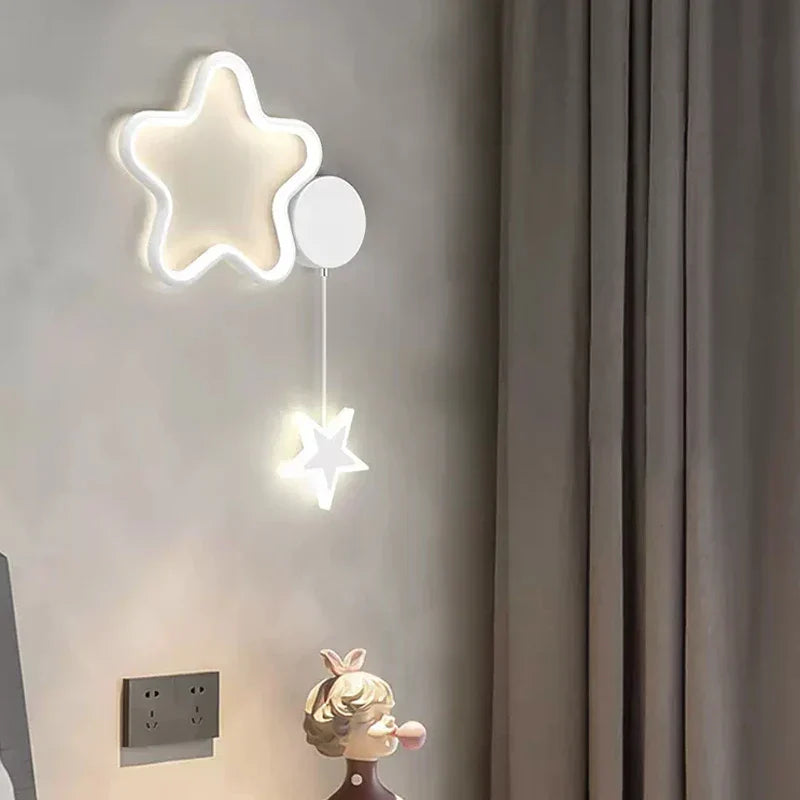 LumiDroom - Magical Moon and Stars Wall Lamp