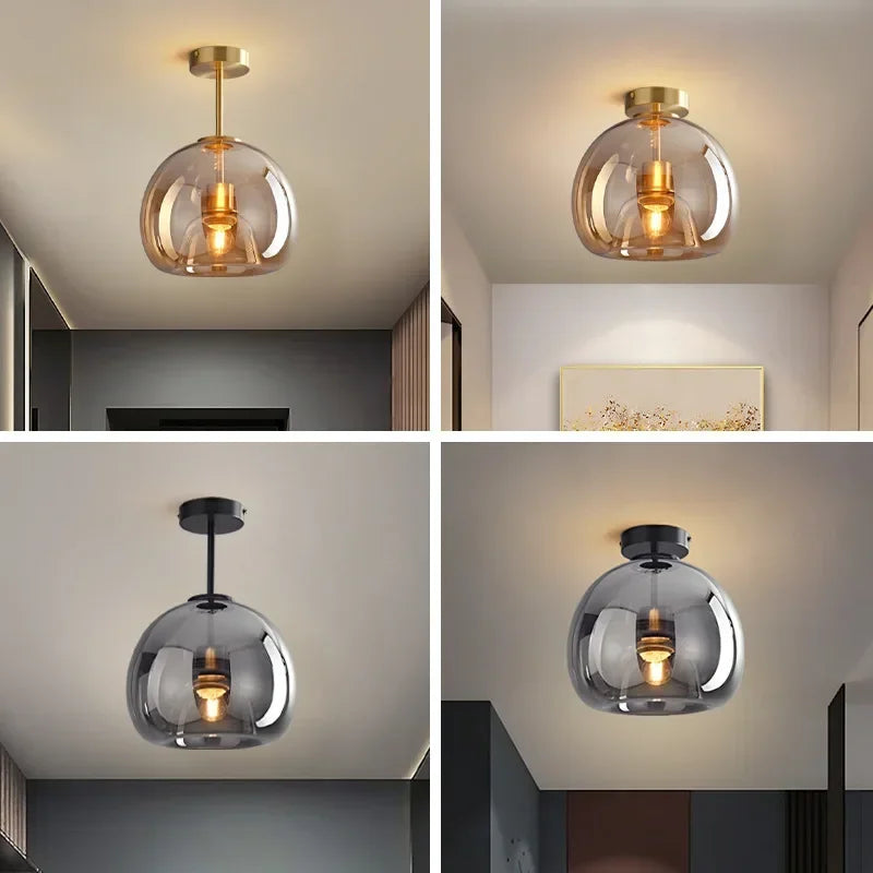 Transparence - Minimalist Elegant Glass Ceiling Light