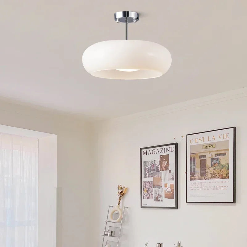 LuminaCraft - Glass LED Pendant Light for Ambient Lighting