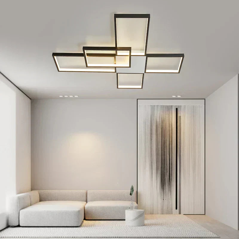 LuxeGlimmer Chandelier - Elegant LED Chandelier for Refined Interiors