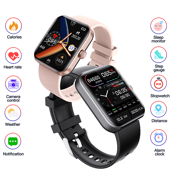 Montre Connectée Santé | Suivi Glucose et Fréquence Cardiaque | Design Élégant pour Bien-Être Optimal 4