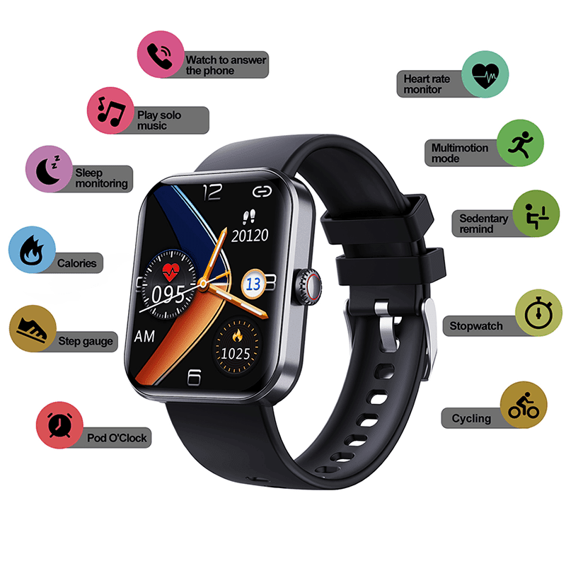 Montre Connectée Santé | Suivi Glucose et Fréquence Cardiaque | Design Élégant pour Bien-Être Optimal 5