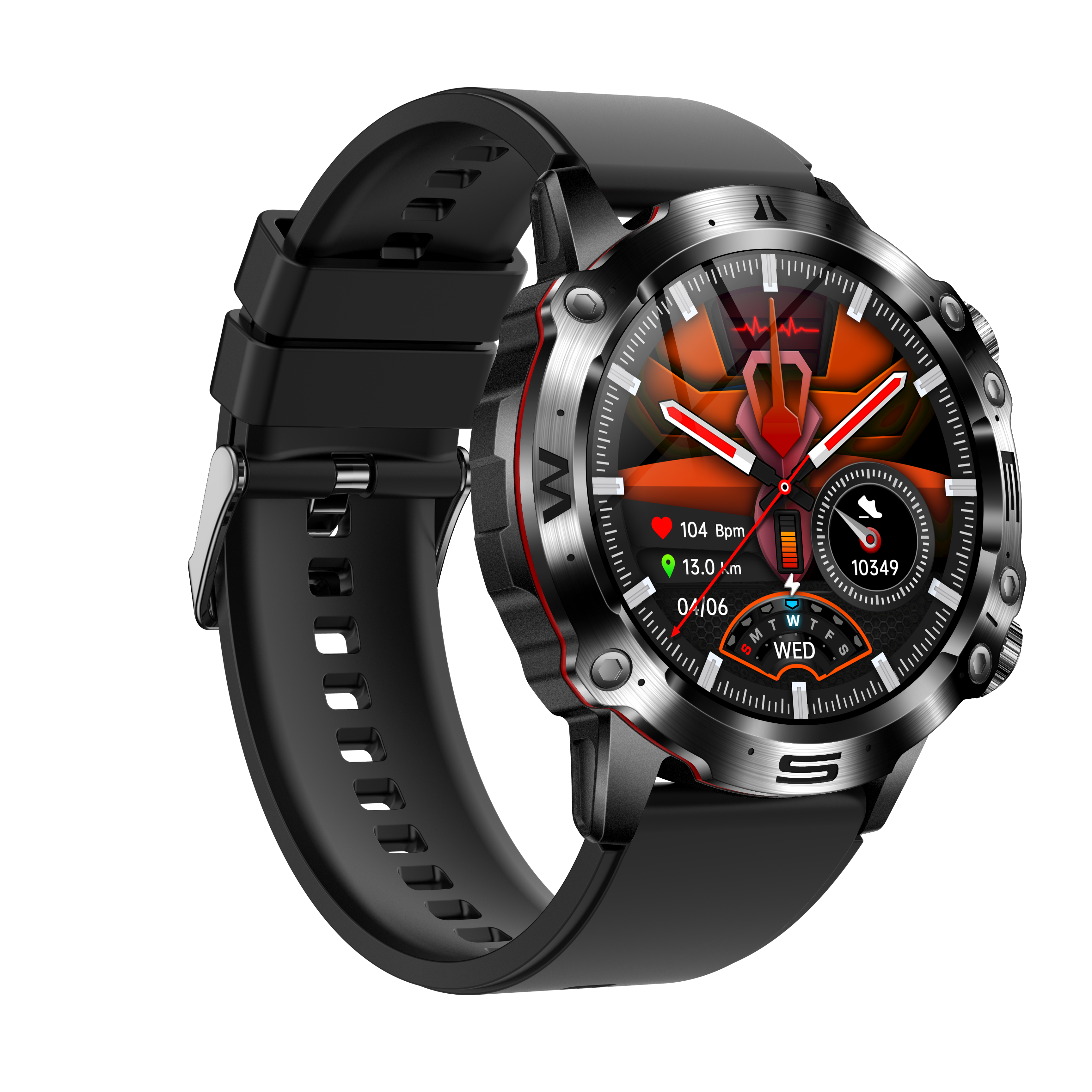 Montre Connectée Sport | Montre de Sport avec Écran AMOLED 1,43 & Suivi ECG | Suivi de Santé pour Hommes 6