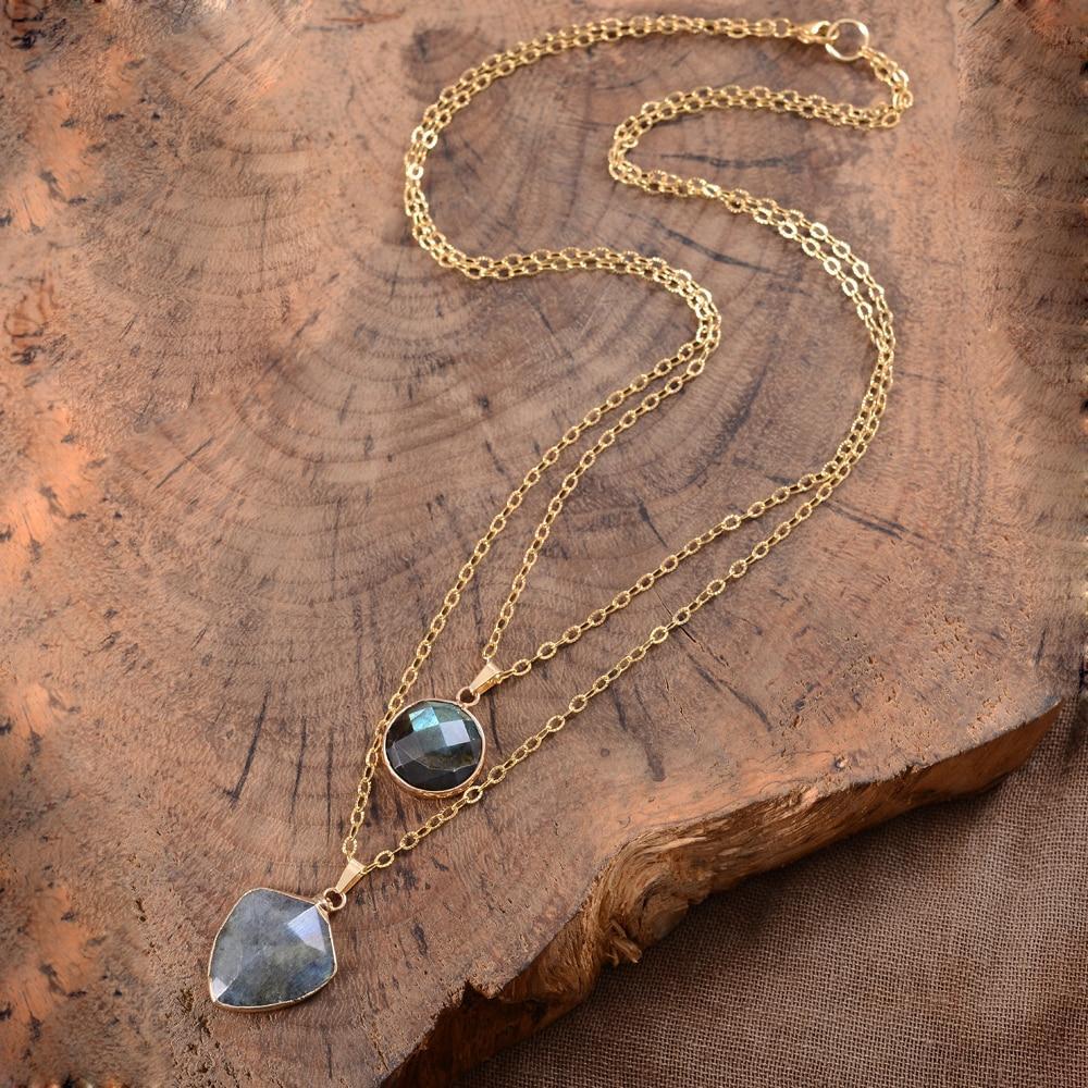 Valoria - Labradorite Pendant Necklace